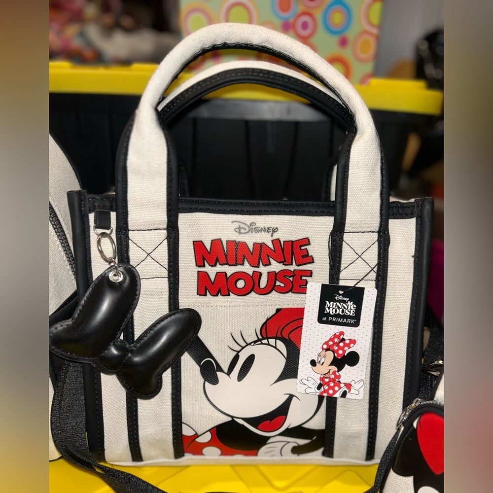 Disney X Primark Minnie Mouse Crossbody Tote. NWT.